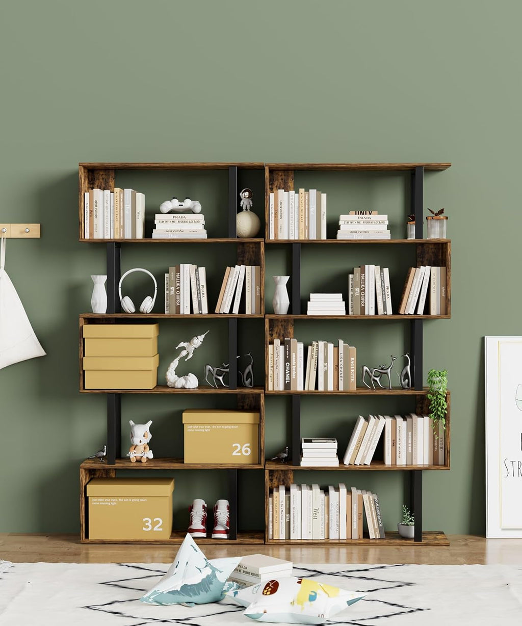 5-Tier S Shaped Shelving Unit