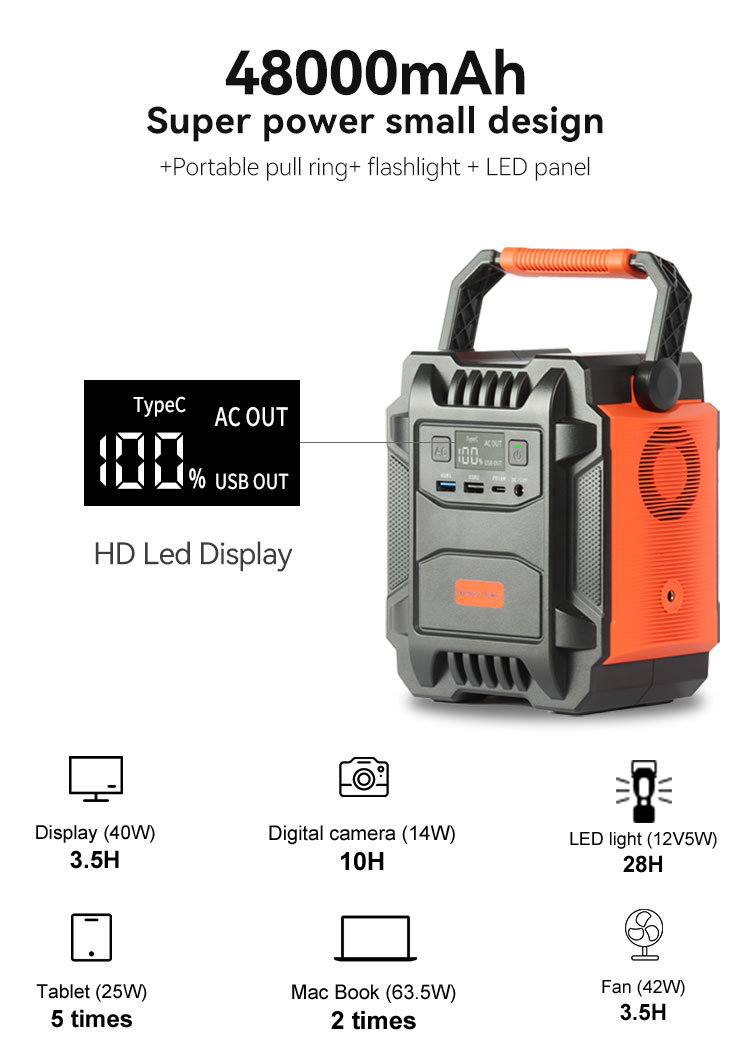 200W Solar Generator Power Station