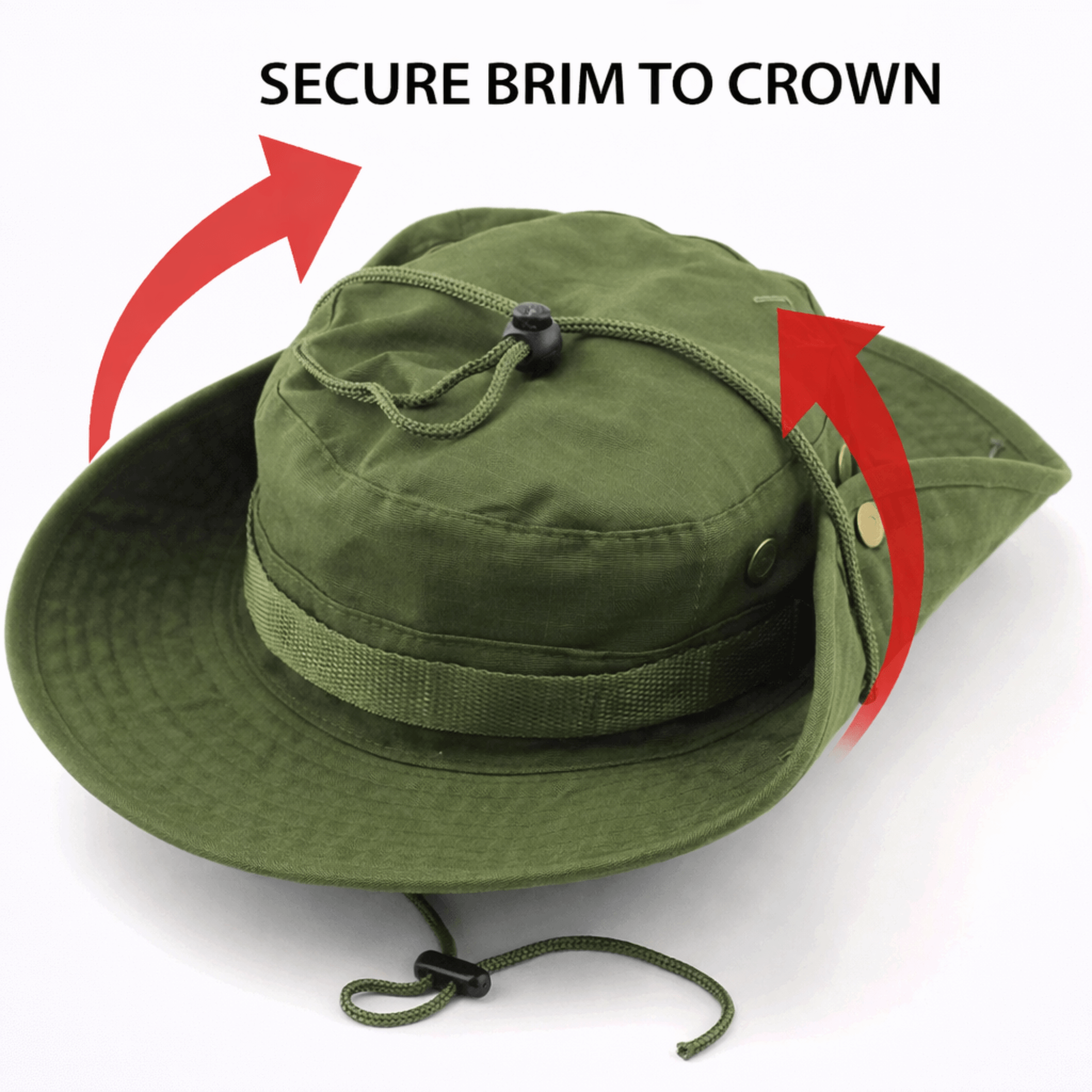 Tactical Wide Brim Bucket Hat