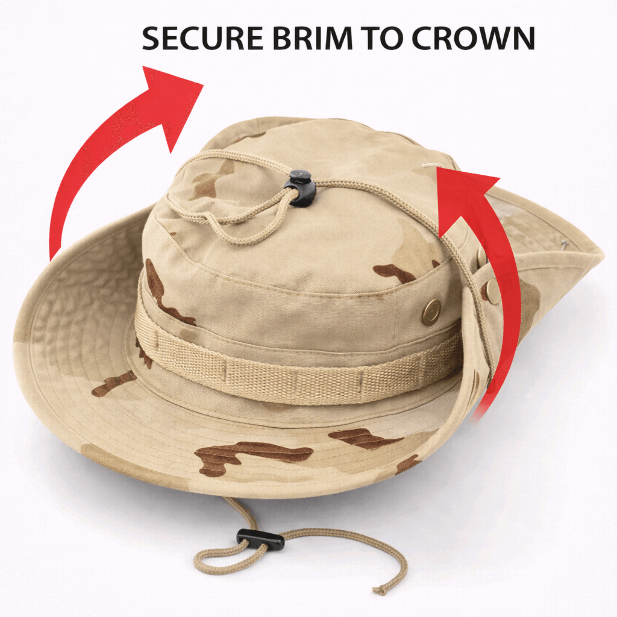 Tactical Wide Brim Bucket Hat